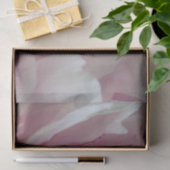 Papier de soie de soie rose de fleur (Cadeau)