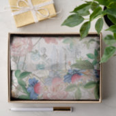 Papier de soie de soie rose de Passionflower (Cadeau)