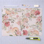 Papier de soie de soie rose de Passionflower (Artisanat)