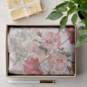 Papier de soie de soie rose de Passionflower (Cadeau)