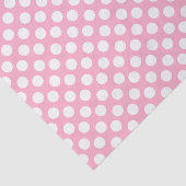 Papier de soie de soie rose et blanc de point de (Détail)
