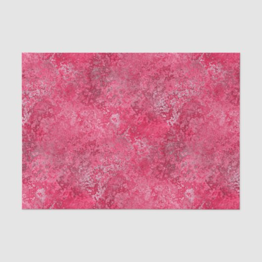 Papier de soie de soie rose rouge (Recto)