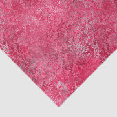 Papier de soie de soie rose rouge (Détail)