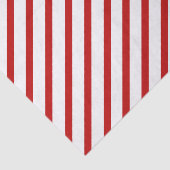 Papier de soie de soie rouge de rayure (Détail)