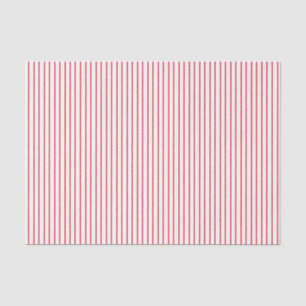 Papier de soie de soie rouge et blanc de filet