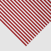 Papier de soie de soie rouge et blanc de motif (Détail)