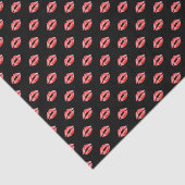 Papier de soie de soie rouge noir de cadeau de (Détail)