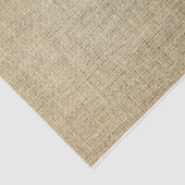 Papier de soie de soie rustique de toile de jute (Détail)