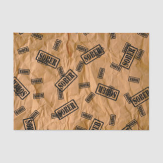 Papier de soie de soie sobre de sobriété de