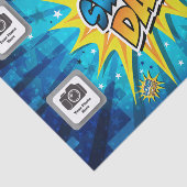 Papier de soie de soie superbe de papa ! (Détail)