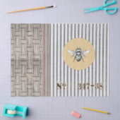 Papier de soie de soie tissé de coutil d'abeille (Artisanat)