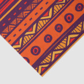 Papier de soie de soie tribal africain de partie (Détail)