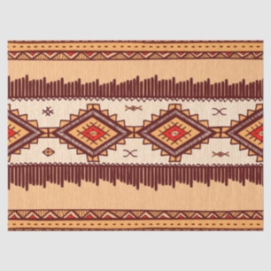 Papier de soie de soie tribal africain de partie