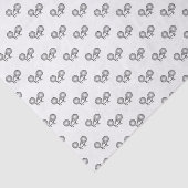 Papier de soie de soie unisexe de motif de (Détail)