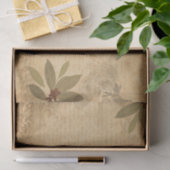 Papier de soie de soie vintage d'ananas (Cadeau)