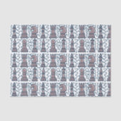 Papier de soie d'échecs, découpage d'échiquier (Recto)