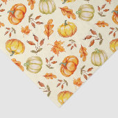 Papier de soie découpage citrouille, Action de grâ (Détail)