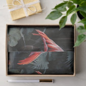 Papier de soie découpage Deux Flamants Roses (Cadeau)