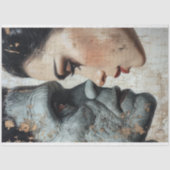 Papier de soie découpage La Mariée de Frankenstein (Recto)