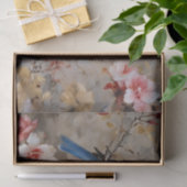 Papier de soie découpage Oiseaux et Branches (Cadeau)
