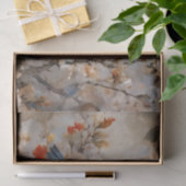 Papier de soie découpage Oiseaux et Branches (Cadeau)