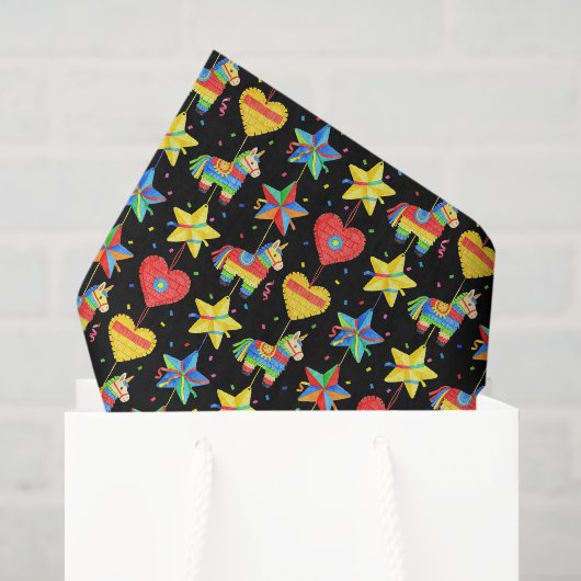 Papier de soie découpage Piñata, Fiesta (Sac cadeau)