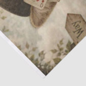 Papier de soie découpage pour la fête du chat Tomc (Détail)