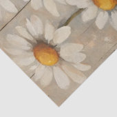 Papier de soie découpé Daisy rustique (Détail)