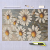 Papier de soie découpé Daisy rustique (Artisanat)