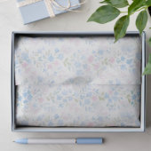 Papier de soie découpé floral pastel