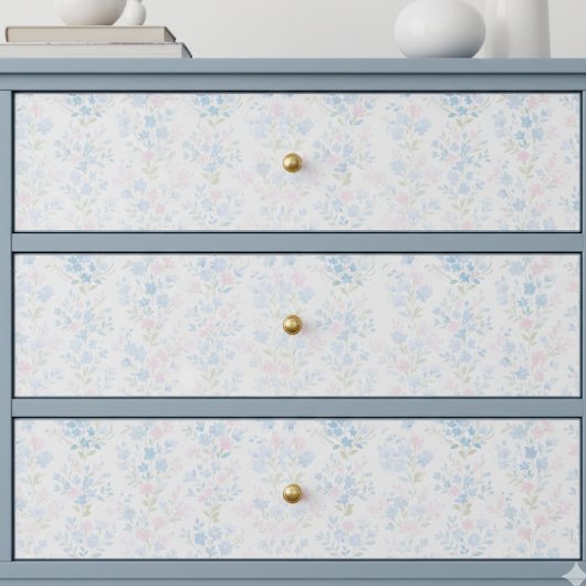 Papier de soie découpé floral pastel