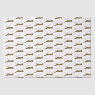 Papier de soie dessin Stingray vintage