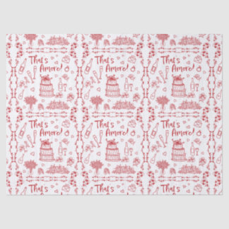 Papier de soie Doodles de mariage