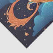 papier de soie dragon de lune (Détail)