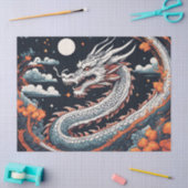 papier de soie dragon de nuit (Artisanat)