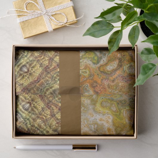 Papier de soie échantillon Tons Terre (Cadeau)