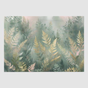 Papier de soie Élégance Forêt Brumeuse