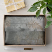 Papier de soie Élégance Forêt Brumeuse (Cadeau)
