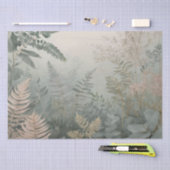 Papier de soie Élégance Forêt Brumeuse (Artisanat)