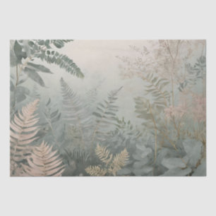 Papier de soie Élégance Forêt Brumeuse