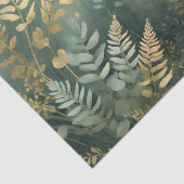Papier de soie Élégance Forêt Brumeuse (Détail)