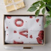 Papier de soie Elegant Love (Cadeau)