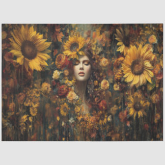 Papier de soie Embers of Autumn Awakening