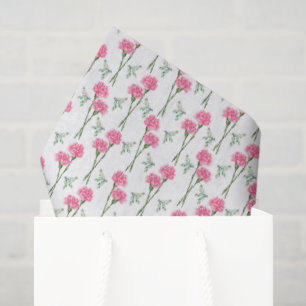 Papier de soie en forme d'oeillet