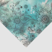 Papier de soie Éphémère aquarelle (Détail)
