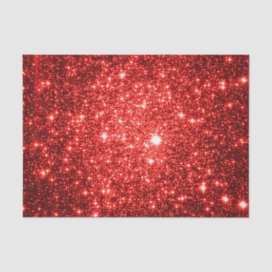 Papier de soie Étoiles Rouges (Recto)