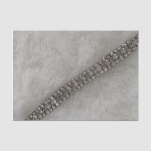 Papier de soie Faux Fourrure et Diamants