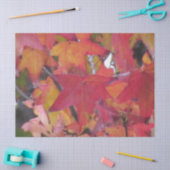 Papier de soie - Feuilles d'automne (Artisanat)