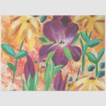 Papier de soie Fire and Iris