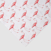 Papier de soie Flamant Rose Vintage #3 (Détail)
